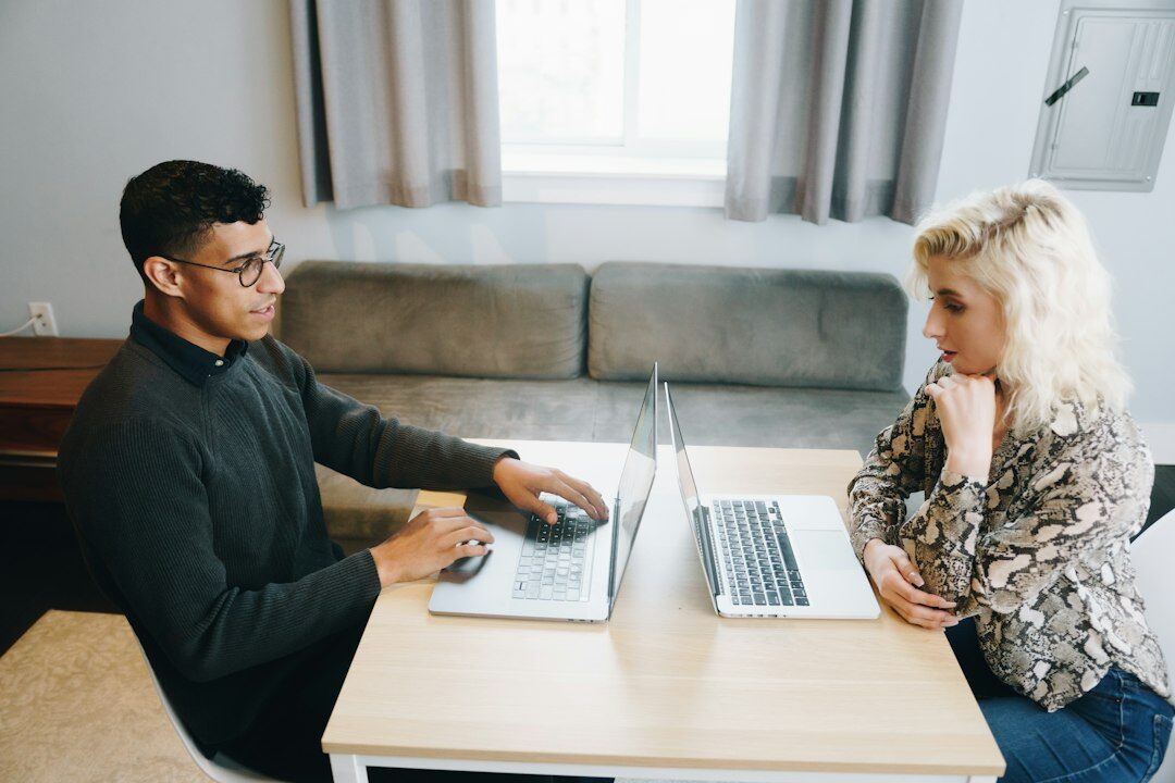 couple discussing finances at home