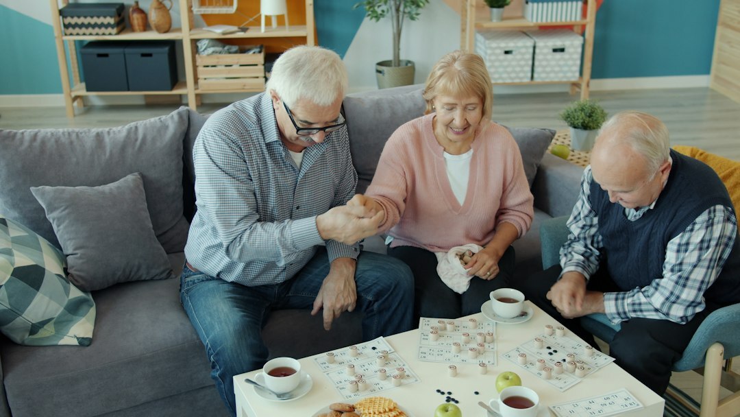 person enjoying retirement