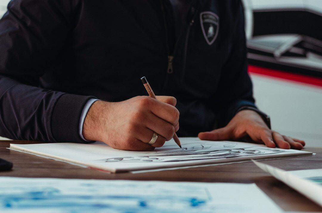 person signing insurance contract